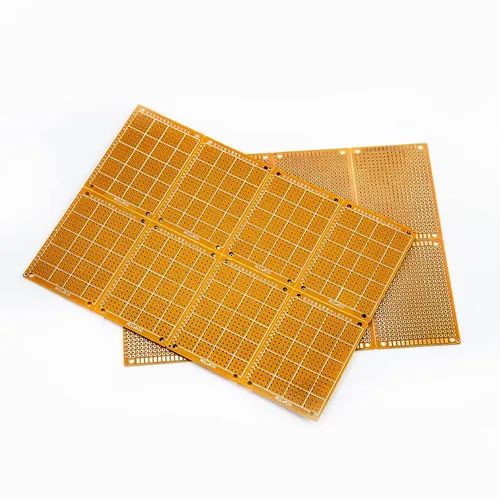 Vista 3 de 20 unids PCB 2.0 * 2.8 in Universal Breadboard Test Prototipo Juntas Amarillo Universal Experimento Matriz Placa de Circuito para Arduino DIY