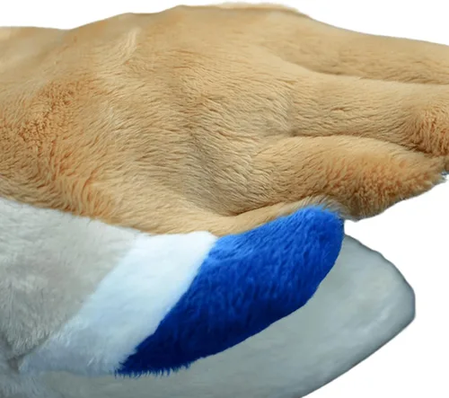 Vista 7 de FRANKIEZHOU Peluche realista de pato real de 12 pulgadas de largo, peluche de pato realista, juguetes de peluche de pato suave, regalos para niños