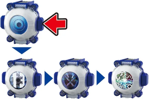 Vista 4 de Bandai Sudadera con capucha Kamen Rider Ghost DX Machine y Houdini Ghost Eyecon