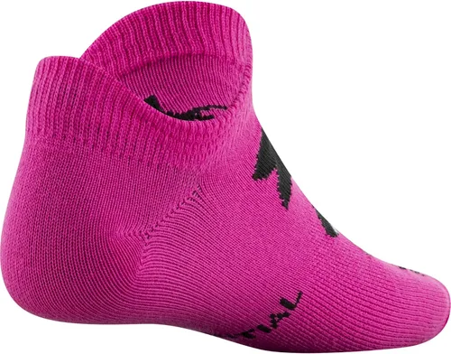 Vista 91 de Under Armour Calcetines ligeros invisibles Essential 2.0 para niños (paquete de 6)