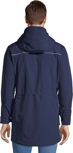 Vista 2 de Lands' End Mens Squall Insulated Waterproof Winter Parka