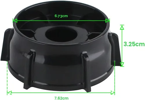 Vista 7 de Piezas de repuesto Frasco de vidrio de 6 tazas con cuchilla, compatible con licuadoras Oster
