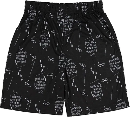 Vista 4 de Harry Potter Intimo - Conjunto de pijama de manga corta para niños grandes