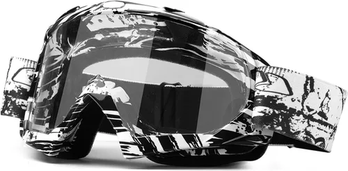 Vista 13 de Dirt Bike Goggles Motorcycle Gear ATV Riding Motocross Dirtbike 4-Wheeler Accessories Ski Fit Over The Glasses