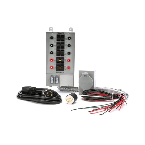 Vista 2 de Kit de interruptores de transferencia para generadores Pro/Tran de hasta 7500 vatios de funcionamiento Reliance Controls Corporation 31410CRK 30 Amp