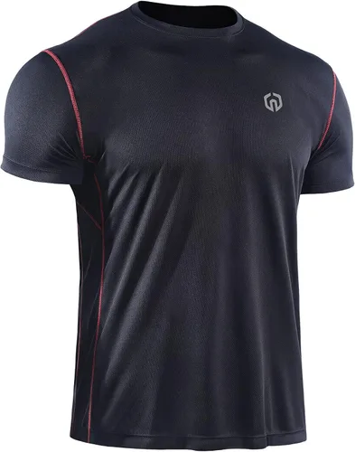Vista 6 de NELEUS Men's Dry Fit Athletic Running Shirt