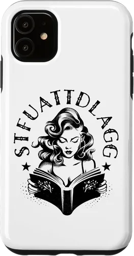 Vista 8 de Sexy STFUATTDLAGG Hot Woman Reading Spicy Good Book Love Case for iPhone 17
