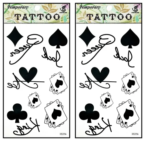 Vista 19 de Tatuajes 2 hojas de mariposas mosca de mariposa tatuajes temporales pegatinas falsas cuerpo brazo pecho hombro tatuajes para adolescentes, hombres