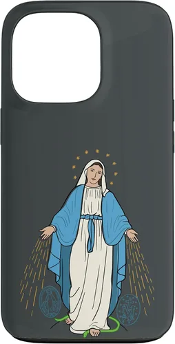 Vista 10 de Nuestra Señora de Gracia - Funda Milagrosa Virgen de la Medalla para iPhone 17