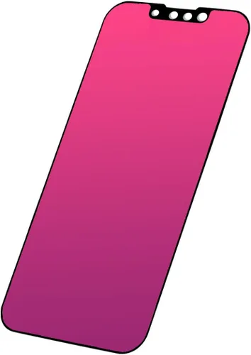 Vista 10 de EGKimBa Protector de pantalla de privacidad compatible con iPhone 11 Pro Max/iPhone XS Max, 6.5 pulgadas, degradado colorido electrochapado