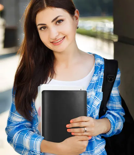 Vista 7 de MoKo Funda para Tablet de 7-8 Pulgadas, Maletín de Cuero PU Estuche Delgado y Elegante Compatible con Nuevo iPad Mini (A17 Pro) 8.3" 2024, iPad Mini