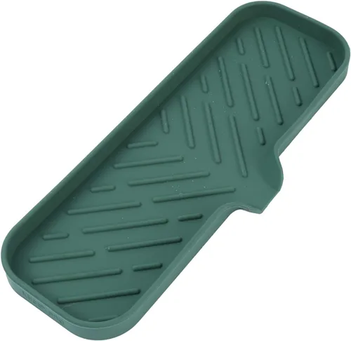 Vista 30 de MicoYang Jaboneras de Baño de Silicona con Boquilla de Drenaje - Organizador de Fregadero de Baño y Cocina, Soporte para Esponja, Bandeja de Jabón