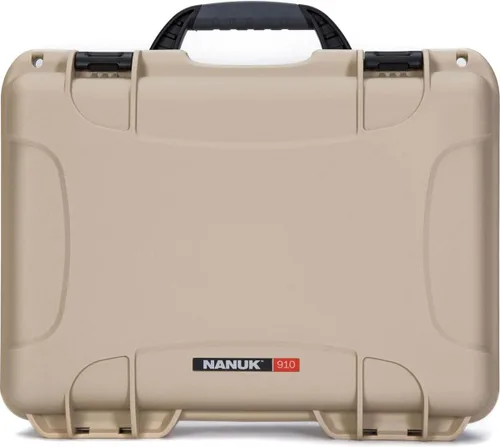 Vista 2 de NANUK 910 Estuche rígido impermeable con inserto de espuma para DJI Mini SE Fly More Kit - Tan (910-MAVMSE0)