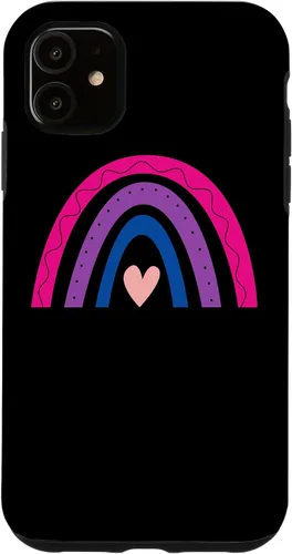 Vista 8 de Rainbow Colours Bisexual Flag Pride Bisexual Bi Case for iPhone 17
