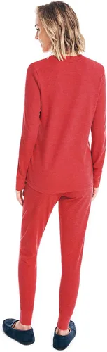 Vista 2 de Nautica Conjunto de ropa interior térmica de manga larga para mujer