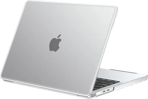 Vista 12 de BlueSwan - Funda antigrietas para MacBook Pro de 14 pulgadas M5-M1 Pro/Max 2026-2021 Anti-Scratch Protective Hard Shell Case, Soft TPU Bumper