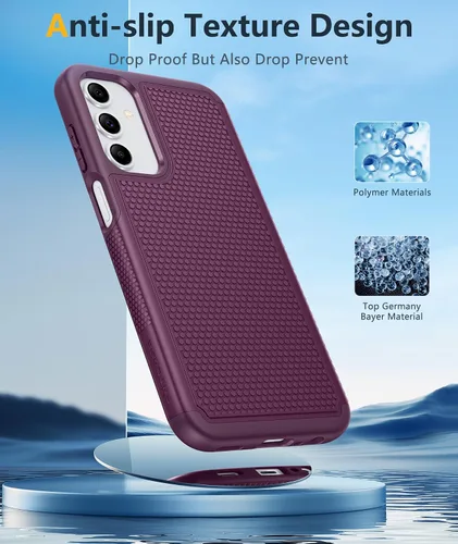 Vista 923 de FNTCASE Funda para iPhone 17 Pro: Fundas delgadas translúcidas de color azul claro compatibles con MagSafe, protección completa de la cámara