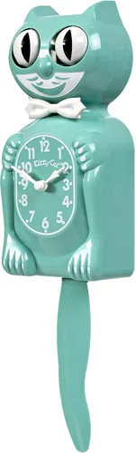 Vista 3 de Reloj de pared Ocean Waves Kitty-Cat