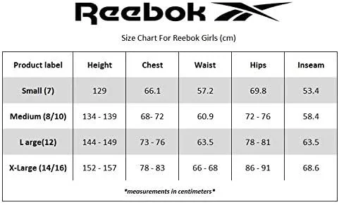 Vista 6 de Reebok - Pantalones cortos deportivos de licra para niñas 2