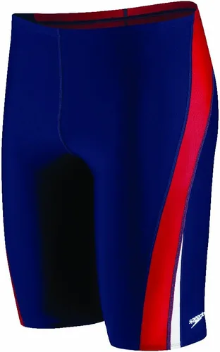 Vista 13 de Speedo Endurance+ - Traje de baño para hombre con colores del equipo empalmados chispa negro/azul