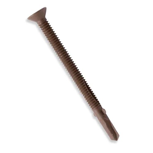 Vista 11 de Tornillos escariadores Tek para madera y metal revestidos en cerámica