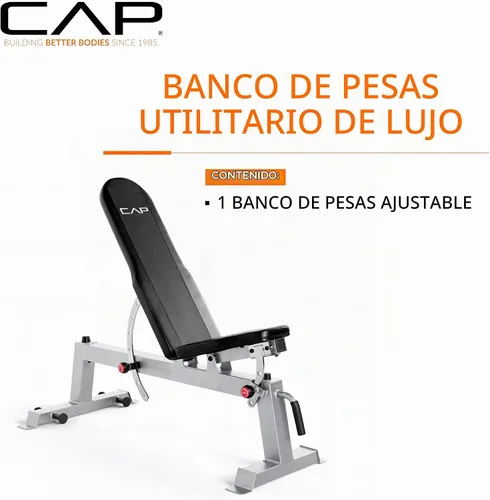 Vista 2 de CAP Barbell Banco de pesas de lujo, serie