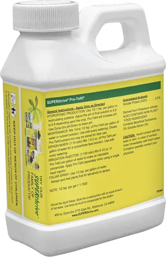 Vista 2 de Dyna-Gro® Pro-Tekt® 0-0-3 Suplemento de silicona para plantas, 8 oz.