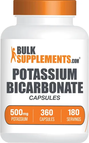 Vista 6 de BulkSupplements.com Cápsulas de Citrato de Potasio - Suplemento de Potasio, Citrato de Potasio 99mg - Suplemento de Citrato de Potasio, Píldoras