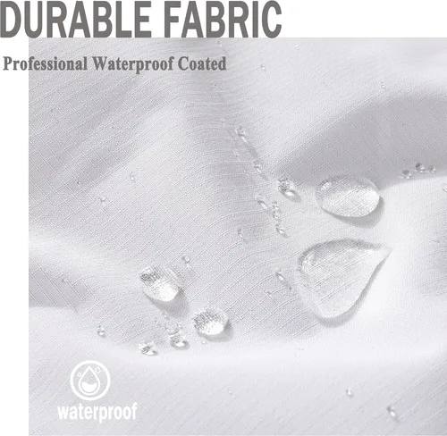 Vista 4 de Chaqueta impermeable y rompevientos para hombre, ligera y transpirable