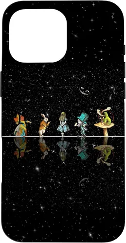 Vista 19 de Wonderland Starry Night - Funda para iPhone 17 de Alicia en el país de las maravillas