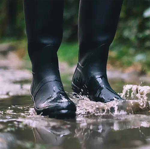 Vista 5 de ATERET Calzado ligero y duradero de la bota de goma del PVC de la protección del calzado el 100% impermeable para la industria de la construcción
