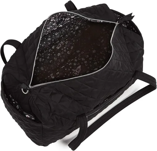 Vista 5 de Vera Bradley Iconic Performance - Bolsa de viaje de sarga tamaño mediano