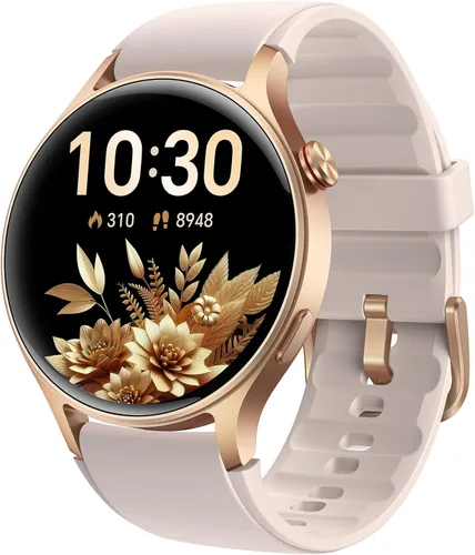 Vista 10 de Reloj inteligente para hombres y mujeres, responder/hacer llamadas, rastreadores de actividad con pantalla ultra clara AMOLED con monitor