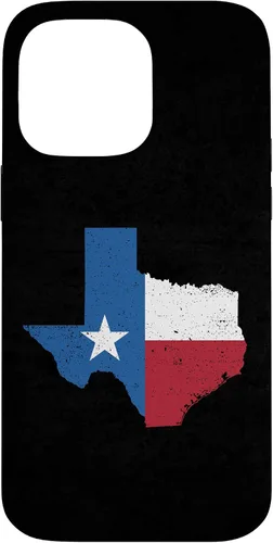 Vista 21 de Funda para iPhone 17 con la bandera del estado de Texas, diseño vintage de Texas, Estados Unidos