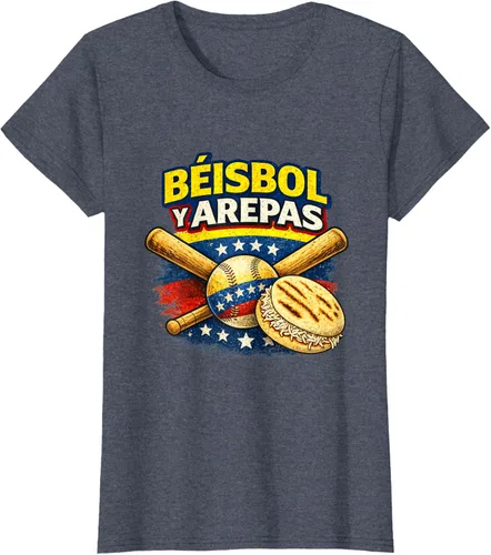 Vista 96 de Camiseta Beisbol y Arepas Venezuelas Baseball Pride Team 2026