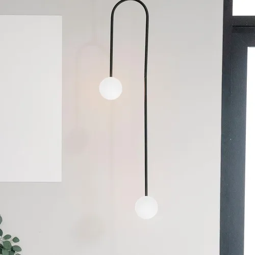 Vista 9 de Baluue Pantalla de lámpara de globo, cubierta de lámpara de bola de repuesto, cubierta de luz acrílica Celing, cubierta de luz colgante redonda