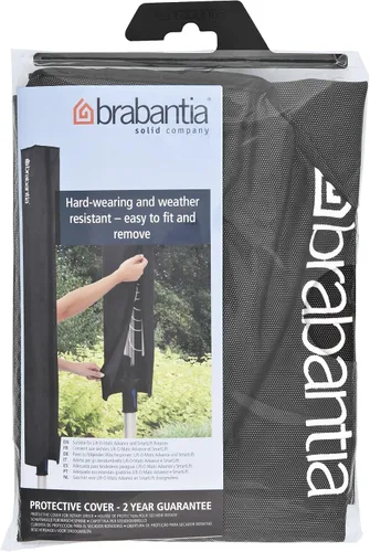 Vista 13 de Brabantia Lift-O-Matic Advance - Tendedero de 4 brazos para exteriores (164 pies / Ø 1.97 pulgadas) de altura ajustable, tendedero plegable + estaca