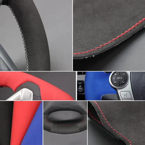 Vista 6 de MEWANT Fundas para volante de automóvil para Pontiac G8 para Holden Commodore (VE), Ute/Calais/Caprice Pontiac G8 / Holden Commodore (VE) / Ute