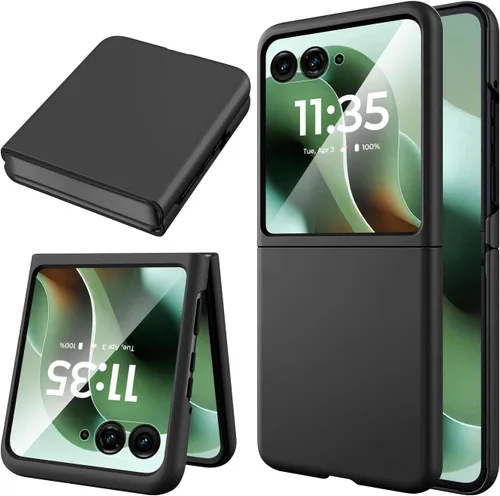Vista 35 de Miimall Funda delgada para Galaxy Flip 7 con protector de pantalla integrado, grado militar, a prueba de golpes, a prueba de caídas, delgada