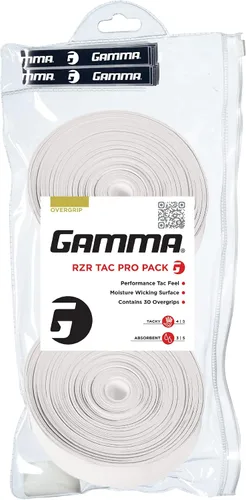 Vista 5 de Gamma Sports Supreme Overgrip para raquetas de tenis, pickleball, squash, bádminton y raquetball, varios tamaños