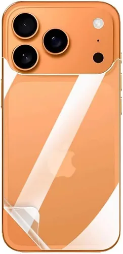 Vista 7 de Epivol Película protectora de pantalla trasera para iPhone 15 Pro Max Película de hidrogel no vidrio