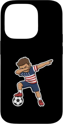 Vista 17 de Dab, Patriotic American Flag Player Case for iPhone 17