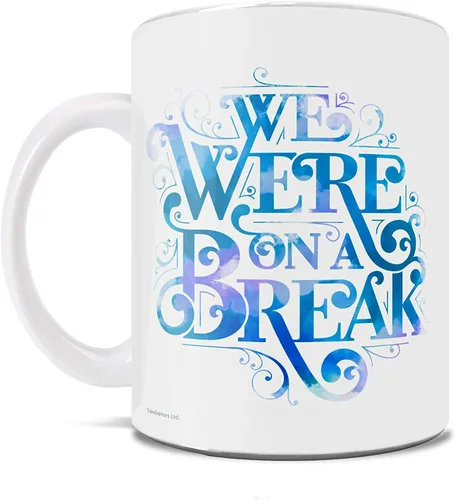 Vista 465 de Trend Setters Friends the Television Show – 25 años – Mercancía oficial – Taza de café o té de cerámica blanca de 11 onzas – perfecta para regalar
