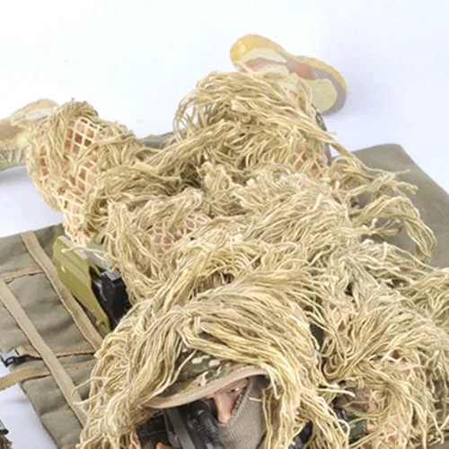 Vista 9 de Modelo de figura de acción de soldado para adultos, 12 pulgadas, 1/6, realista, militar, policía, francotirador, soldado, conjunto con accesorios