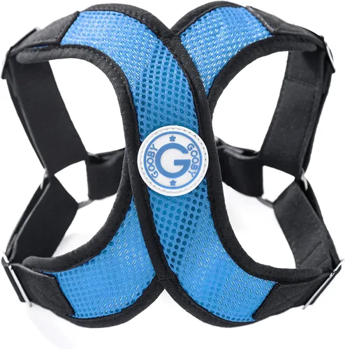 Vista 10 de gooby Choke última intervensión Perfect Fit Active X step-in sintético Piel de Cordero. Soft Arnés para perros pequeños, L, Hunter Green
