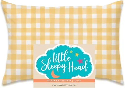 Vista 27 de Funda de almohada para jóvenes Little Sleepy Head - 100% funda de almohada de algodón y hipoalergénica - Funda de almohada envolvente de ajuste