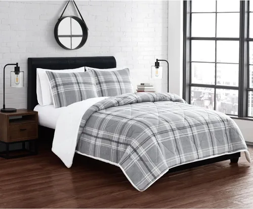 Vista 10 de Cannon Cozy Teddy - Manta de poliéster azul y crema, 1 pieza, 50 x 70 pulgadas, a cuadros, 100% poliéster, para hombres y mujeres, certificado