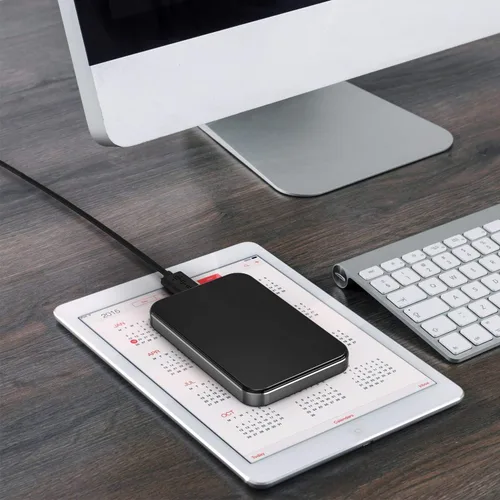 Vista 2 de Cable USB-C a USB 3.0 Micro-B de 3 pies, cable de disco duro portátil externo compatible con WD Elements, My Passport, My Book, Seagate Maxtor