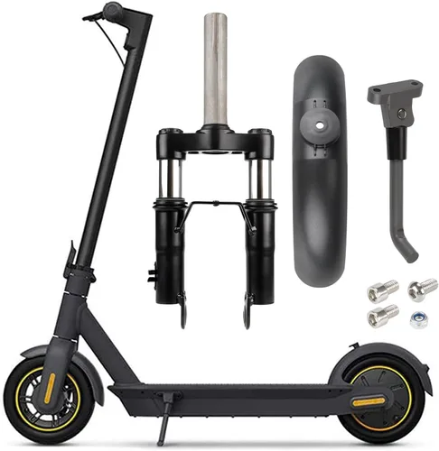 Vista 2 de MIMIRACLE - Suspensión delantera para scooter compatible con Xiaomi M365 Pro 1S Pro2 Includes Front Fender & Kickstand, Electric Scooter Front