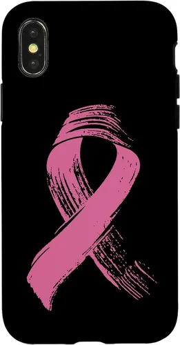 Vista 5 de iPhone 16 Cinta Rosa Cáncer de Mama - Estuche de Concientización sobre el Cáncer de Mama